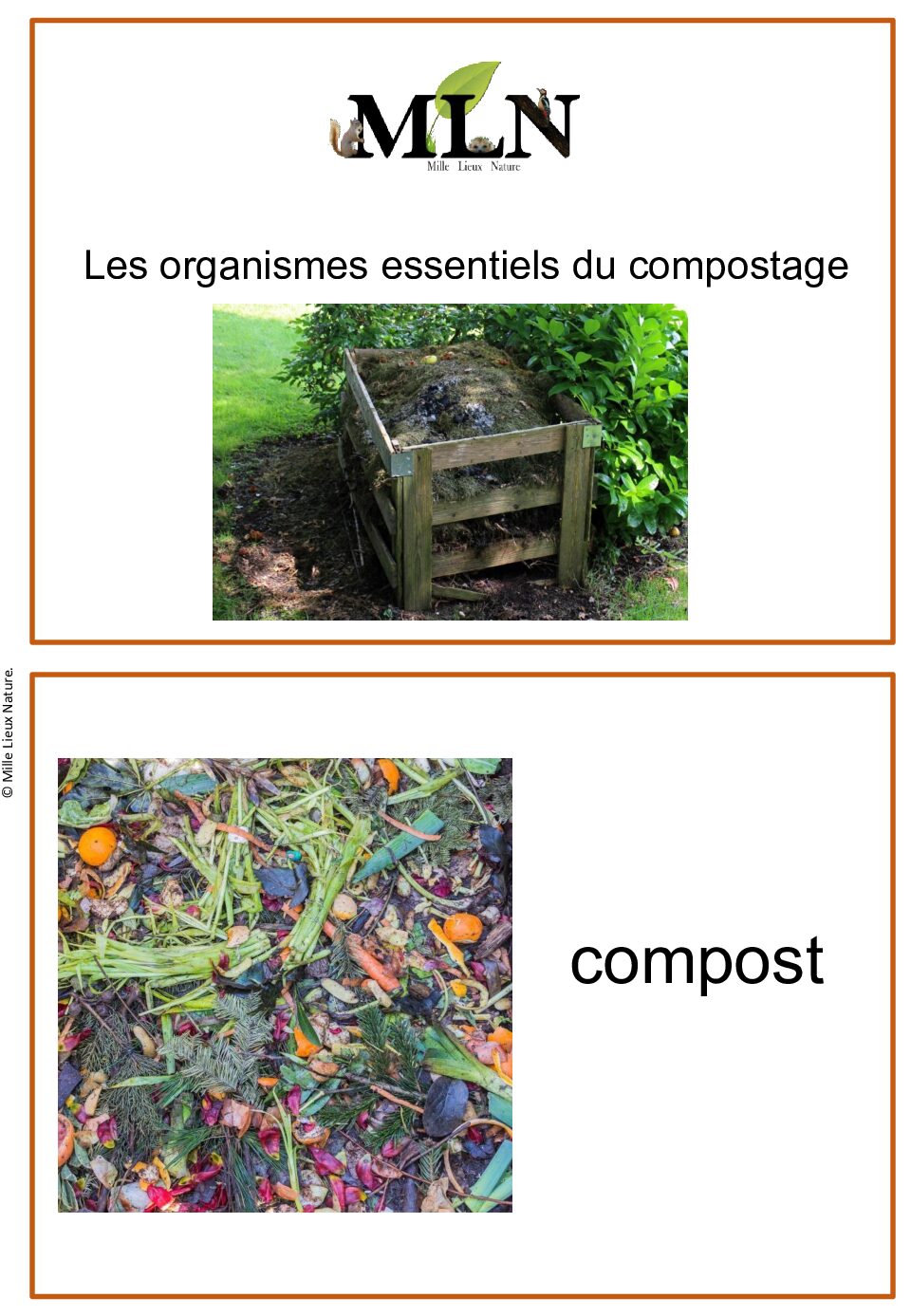 les affichettes du compost