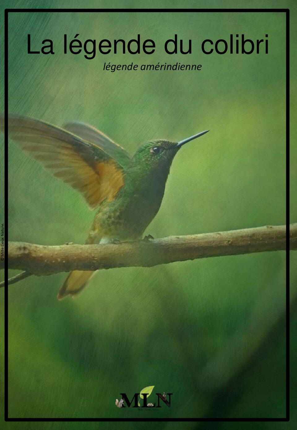 Légende du colibri script