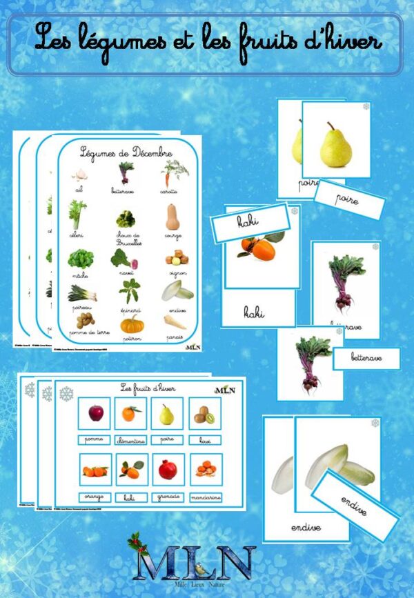 Dossier les légumes et les fruits d'hiver CURSIF