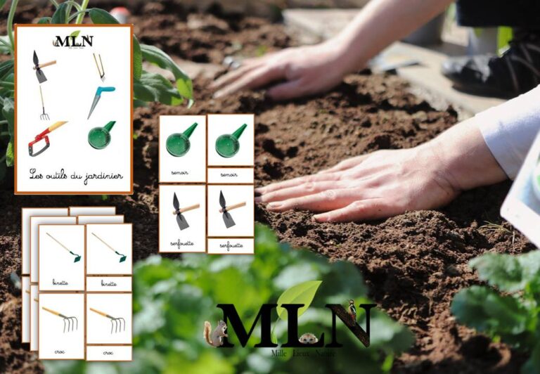 Nomenclatures les outils du jardinier SCRIPT – Mille Lieux Nature