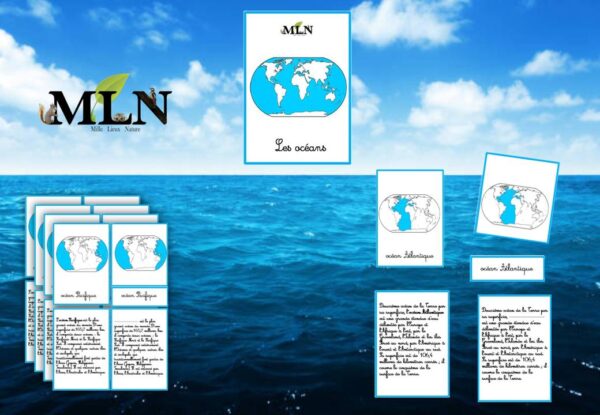 Nomenclatures Les océans SCRIPT