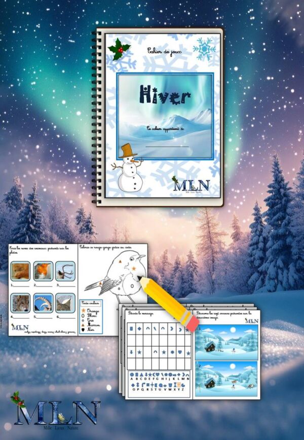 Livret de jeux hiver SCRIPT