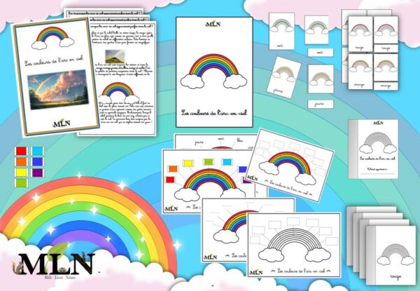 Dossier Les couleurs de l'arc-en-ciel  SCRIPT