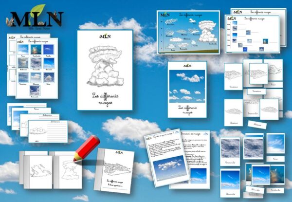 Dossier Les nuages cursif