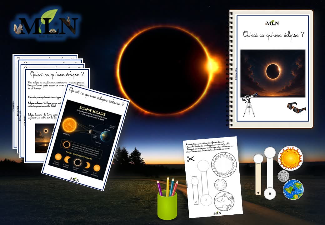 À la découverte de l’éclipse solaire SCRIPT