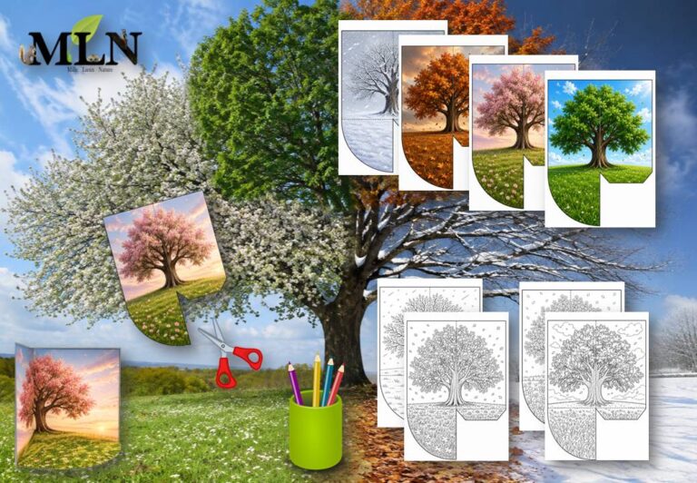 L’Arbre des 4 saisons en 3D : observer la nature au fil de l’année